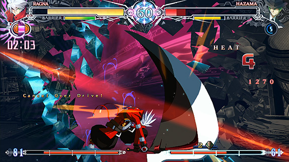 アクション 戦闘システム Blazblue Centralfiction ソフトウェアマニュアル